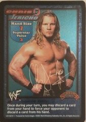 Chris Jericho face card